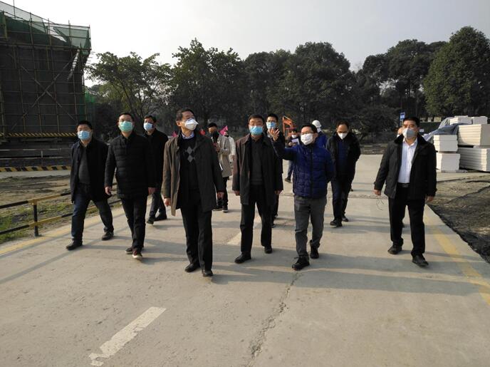 集團黨委書記、董事長任丁率隊 赴金牛賓館檢查工作