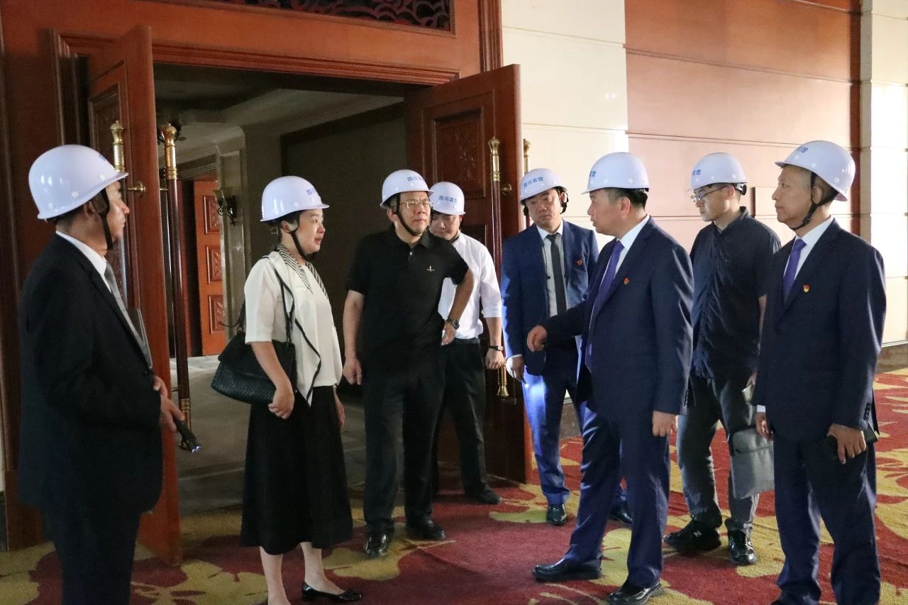 省尊龍凱時(shí)集團(tuán)領(lǐng)導(dǎo)率隊(duì)赴總府（四川）賓館調(diào)研