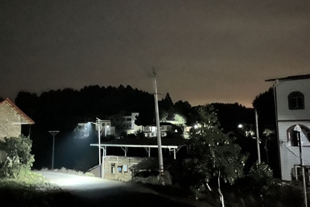 點(diǎn)亮鄉(xiāng)村振興路 ，溫暖群眾幸福家——省尊龍凱時(shí)集團(tuán)捐資“亮化工程”惠及80余戶老百姓